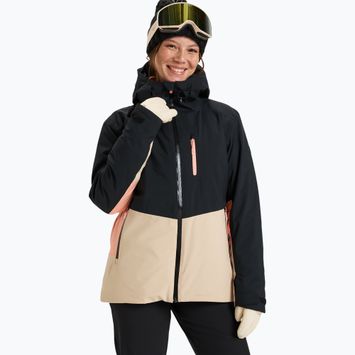Куртка сноубордична жіноча ROXY Peakside true black