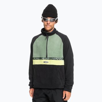 Кофта сноубордична чоловіча Quiksilver Champagne Powder Fleece true black