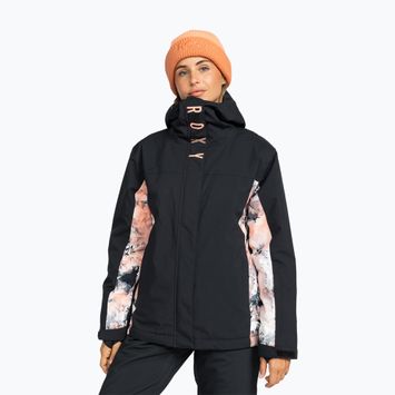 Куртка сноубордична жіноча ROXY Galaxy peach pink big dreamy picture