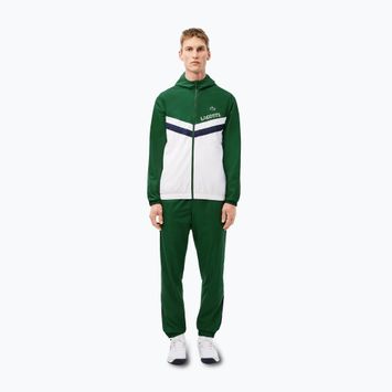 Спортивний костюм чоловічий Lacoste WH4241 green/white/navy blue