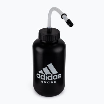 Пляшка спортивна з трубкою adidas 1L чорна ADIBWB01