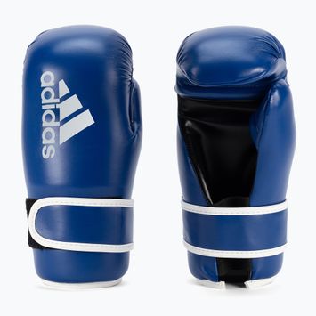 Рукавиці боксерські adidas Point Fight Adikbpf100 блакитно-білі ADIKBPF100