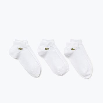 Шкарпетки тенісні Lacoste 3 пари білі RA4183