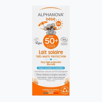 Сонцезахисний крем Alphanova Bebe SPF 50+