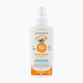 Сонцезахисний спрей для дітей Alphanova Bebe SPF50+