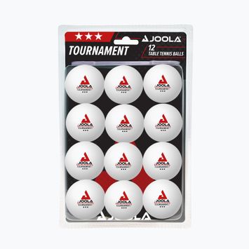 М'ячики для настільного тенісу JOOLA Tournament 40+ 12 шт. white
