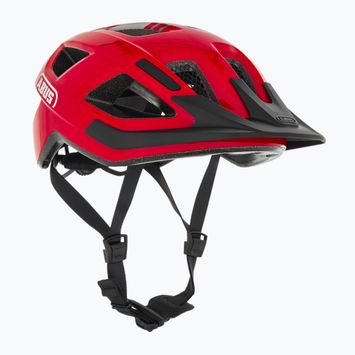 Шолом велосипедний ABUS Aduro 3.0 blaze red