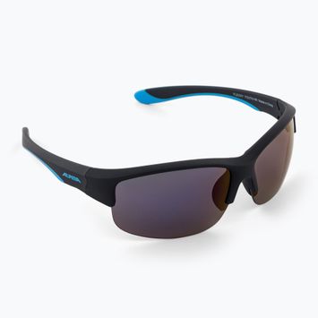 Окуляри сонцезахисні дитячі Alpina Junior Flexxy Youth HR black blue matt/blue mirror