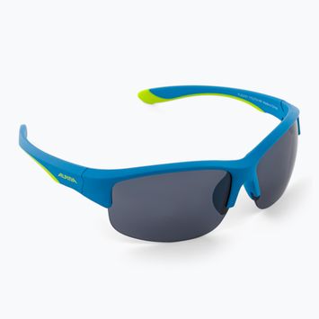 Окуляри сонцезахисні дитячі Alpina Junior Flexxy Youth HR blue lime matt/black