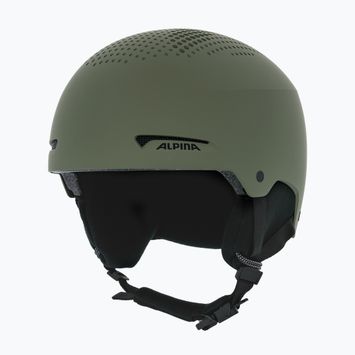 Шолом гірськолижний Alpina Arber olive matt