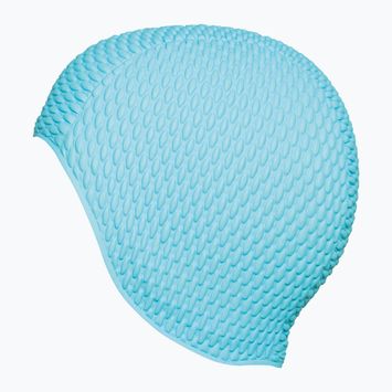 Шапочка для плавання жіноча Fashy Thermo Bubble turquoise
