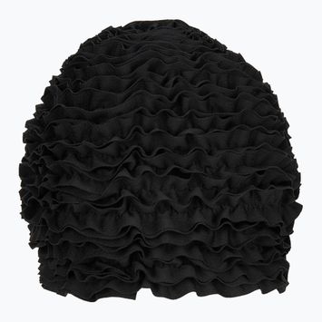 Шапочка для плавання жіноча Fashy Exclusive Frill black
