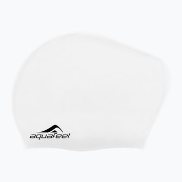 Шапочка для плавання aquaFeel Long Hair white