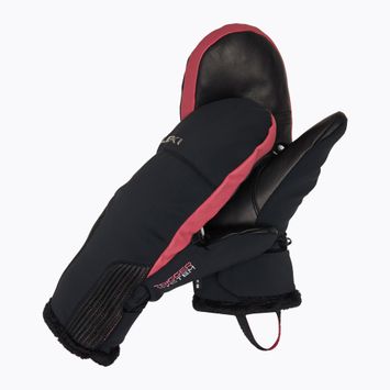 Рукавиці гірськолижні жіночі LEKI Vallarta 3D Mitt black/ rose