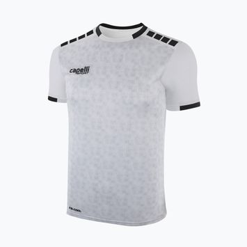 Чоловіча футбольна сорочка Capelli Cs III Block біла/чорна