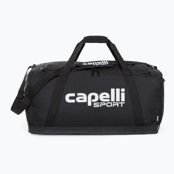 Чоловіча футбольна сумка Capelli Club I Duffle L чорно-біла