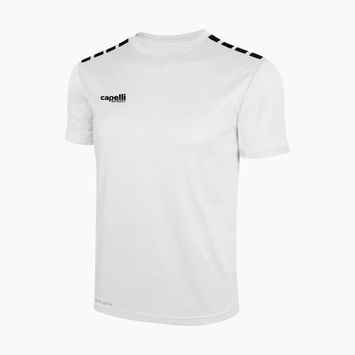 Чоловіча футбольна футболка Cappelli Cs One Adult Jersey SS біло-чорна