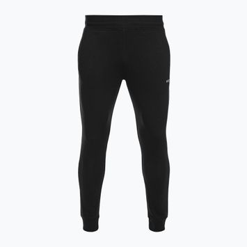 Чоловічі футбольні штани Capelli Basics для дорослих завужені з французької махри чорні/білі
