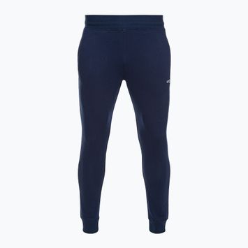 Чоловічі футбольні штани Capelli Basics завужені з французької махрової тканини темно-сині/білі