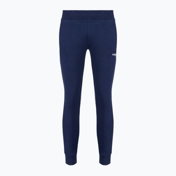 Футбольні штани Capelli Basics молодіжні завужені з французької махри темно-синій/білий