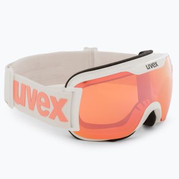 Маска лижна  UVEX Downhill 2000 S CV white/mirror rose colorvision orange 55/0/447/10