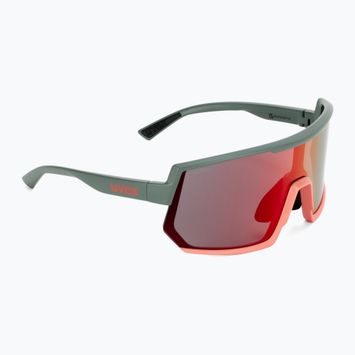 Окуляри велосипедні UVEX Sportstyle 235 moss grapefruit mat/mirror red 53/3/003/7316