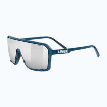 Окуляри сонцезахисні UVEX Esntl Epic blue matt/mirror silver