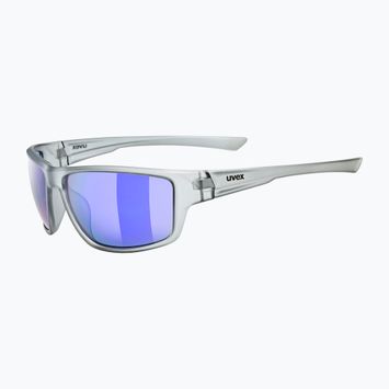 Окуляри сонцезахисні UVEX Sportstyle 230 smoke matt/mirror blue