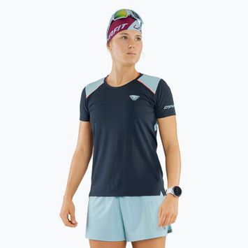 Футболка для бігу жіноча DYNAFIT Sky blueberry marine blue