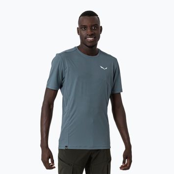 Чоловіча футболка Salewa Puez Sporty Dry трикотажна синя Salewa Puez Sporty Dry