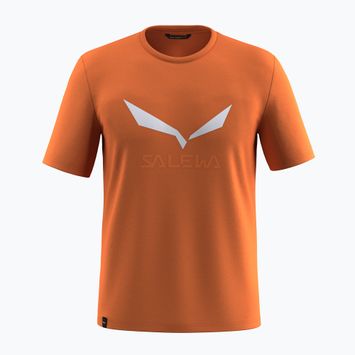 Чоловіча футболка Salewa Solidlogo Сухий вигорілий помаранчевий