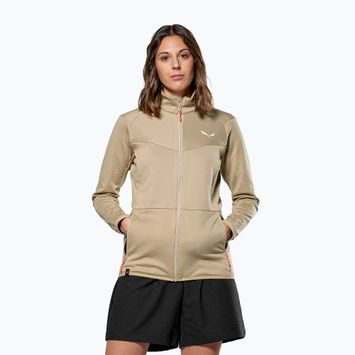 Жіночий трекінговий світшот Salewa Puez Cammio EN quicksand
