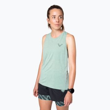 Футболка для бігу жіноча DYNAFIT Trail Tank jadelite
