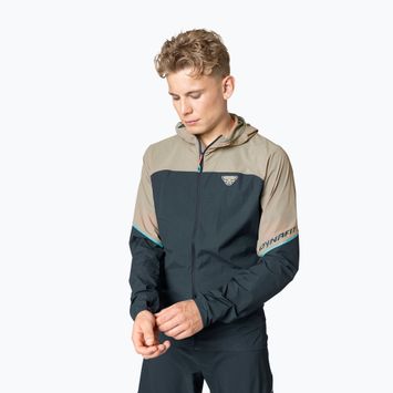 Куртка для бігу чоловіча DYNAFIT Alpine Wind rock khaki