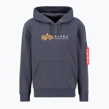 Чоловічий світшот Alpha Industries Alpha Label сірий/чорний