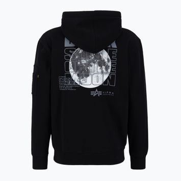 Кофта чоловіча Alpha Industries Dark Side black / reflective