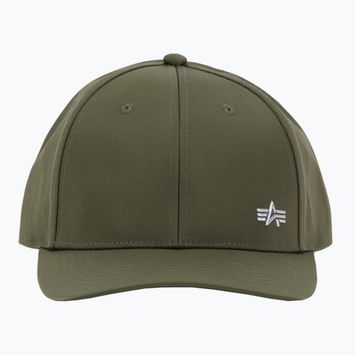 Кепка чоловіча Alpha Industries Metal Label dark olive