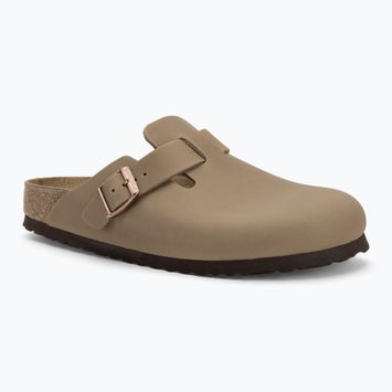 Шльопанці BIRKENSTOCK Boston SFB LEOI Narrow tobacco brown