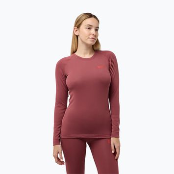 Лонгслів термічний жіночий Jack Wolfskin Infinite Warm red ochre