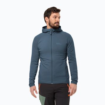 Кофта флісова чоловіча Jack Wolfskin Baiselberg Hooded Fz