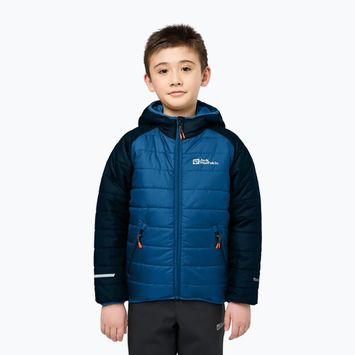 Пуховик дитячий Jack Wolfskin Zenon crisp cobalt