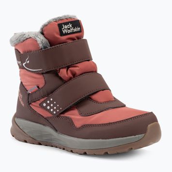 Черевики дитячі Jack Wolfskin Polar Bear-B Texapore Mid Vc dark mahogany