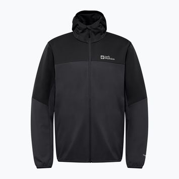 Куртка софтшел чоловіча Jack Wolfskin Feldberg Hoody phantom