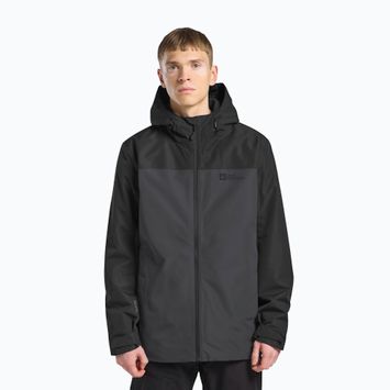 Куртка 3в1 чоловіча Jack Wolfskin Taubenberg 3In1 phantom