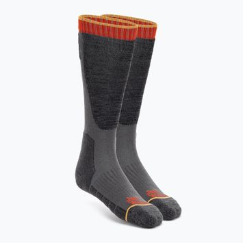 Трекінгові шкарпетки Jack Wolfskin Ski Merino H C темні/сірі