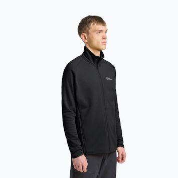 Кофта флісова чоловіча Jack Wolfskin Baiselberg Fz black