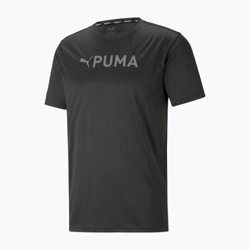 Футболка тренувальна чоловіча PUMA Fit Logo Cf Graphic чорна 523098 01