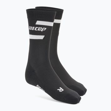 Шкарпетки компресійні бігові чоловічі CEP 4.0 Mid Cut black