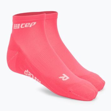 Шкарпетки компресійні бігові жіночі CEP 4.0 Low Cut pink