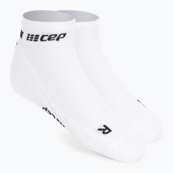 Шкарпетки компресійні бігові чоловічі CEP 4.0 Low Cut white